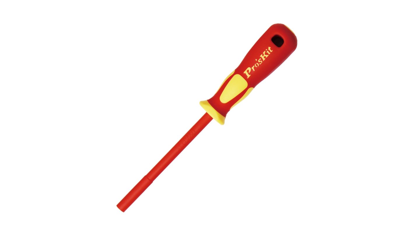 Отвертка диэлектрическая торцевая ProsKit SD-800-M5.0 M5.0x125 мм