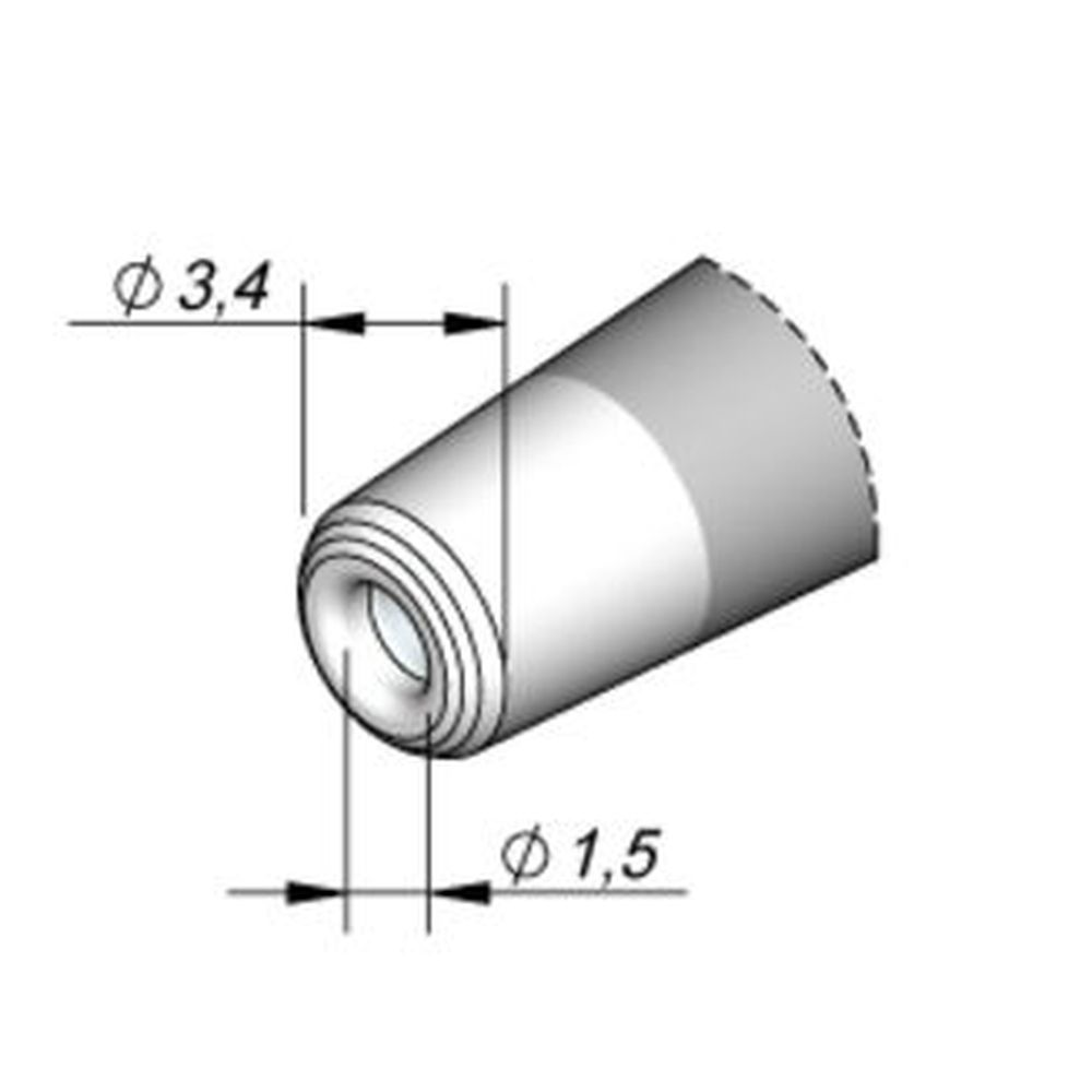 Наконечник JBC C560-005 демонтажный 1,5 мм