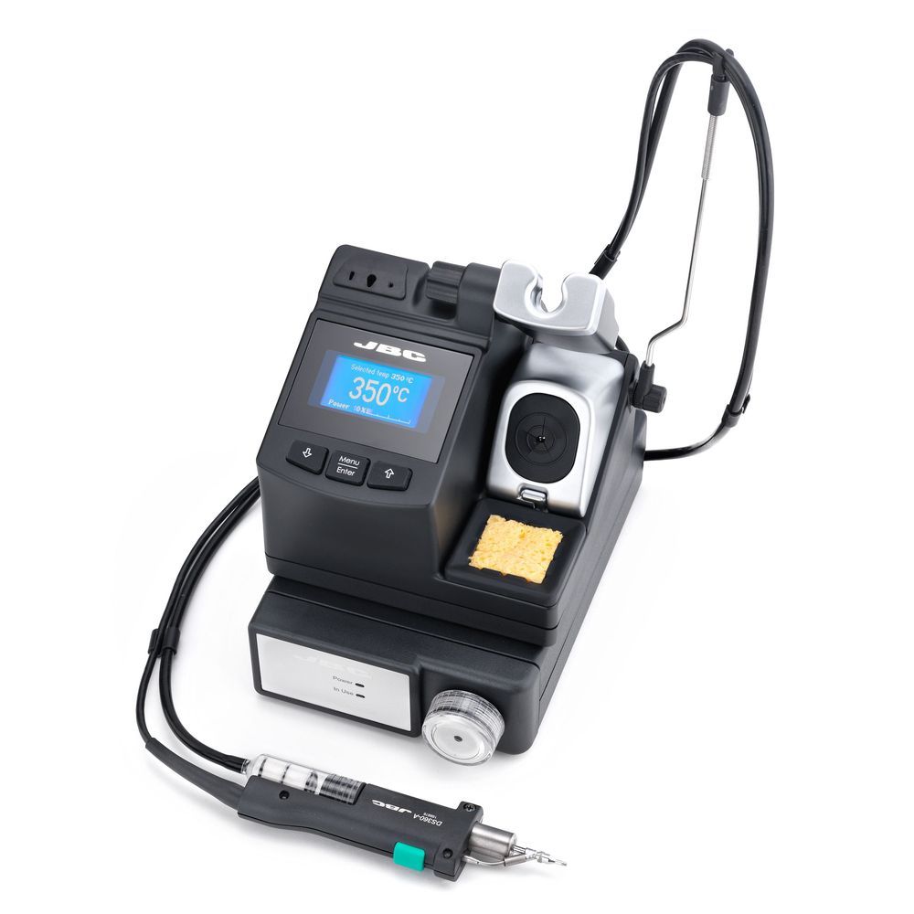 Демонтажная станция JBC CS-2E с электрическим компрессором MS-A и вакуумным паяльником DS360-A