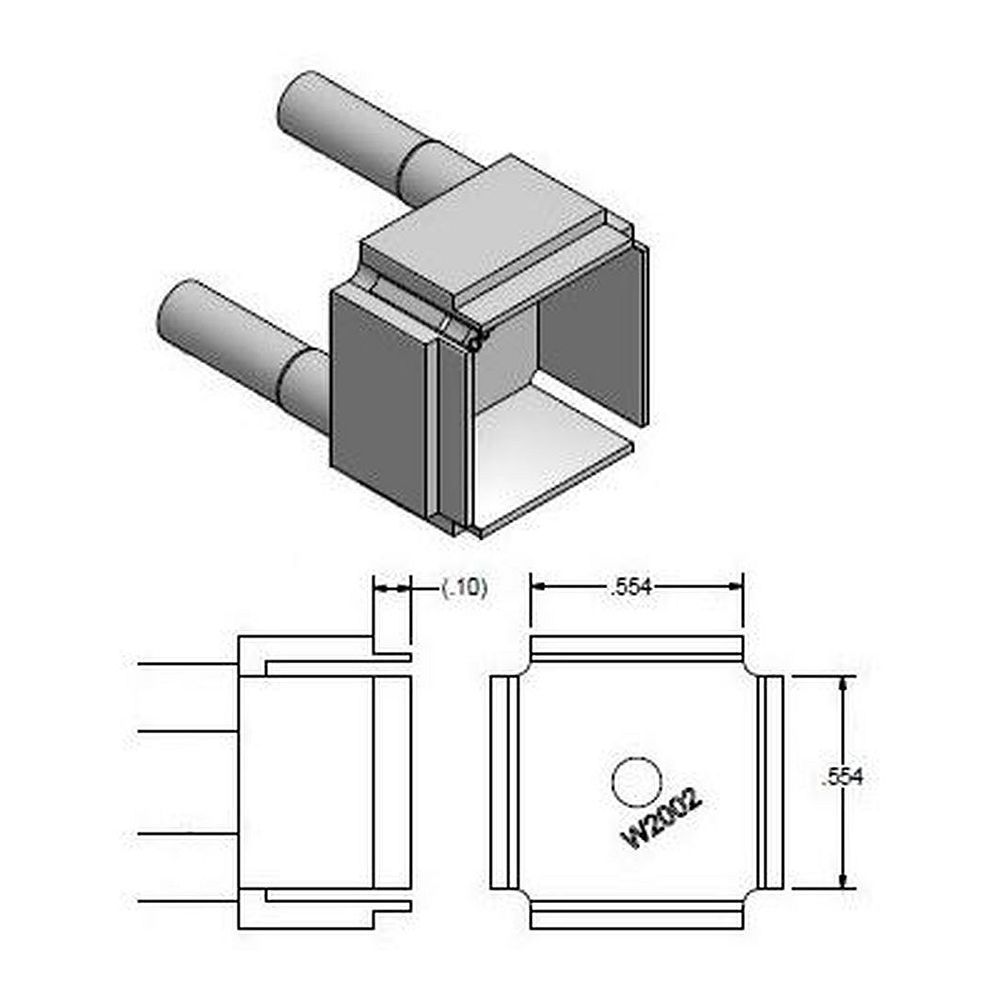 PACE 1124-2002. Наконечник TP100 LQFP 14MMX14MM