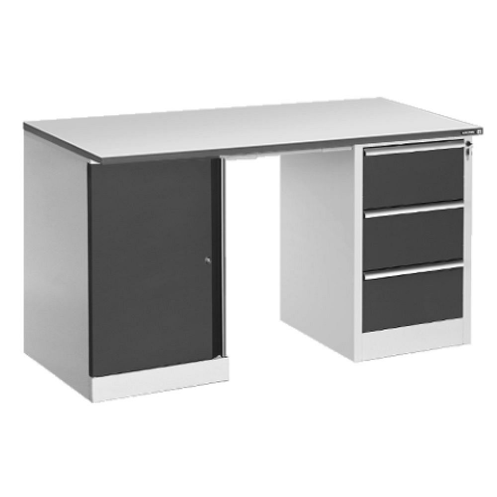 Стол рабочий КОНСТАНТ антистатический CP-18-7+ТМБ-01+ДР-03 ESD