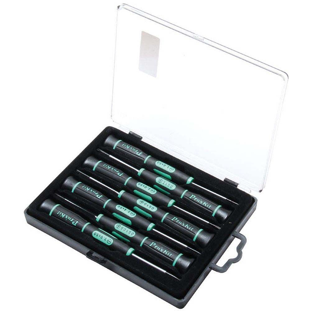 Набор из семи шлицевых и крестообразных отверток ProsKit SD-081A