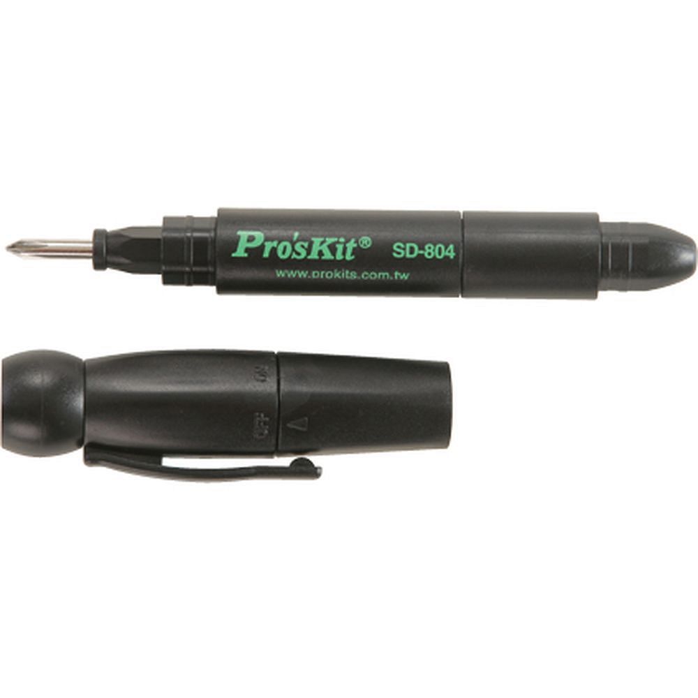Отвертка ProsKit SD-804 с набором бит и фонариком