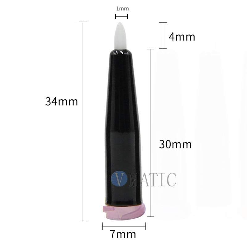 VMATIC VCHB21 Наконечник дозатора твердая кисть 21G 0.52мм (10шт)