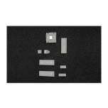 Warmbier 4550.03.1500. ESD-Schaumstoff schwarz, hart 1000 x 1500 x 3 mm