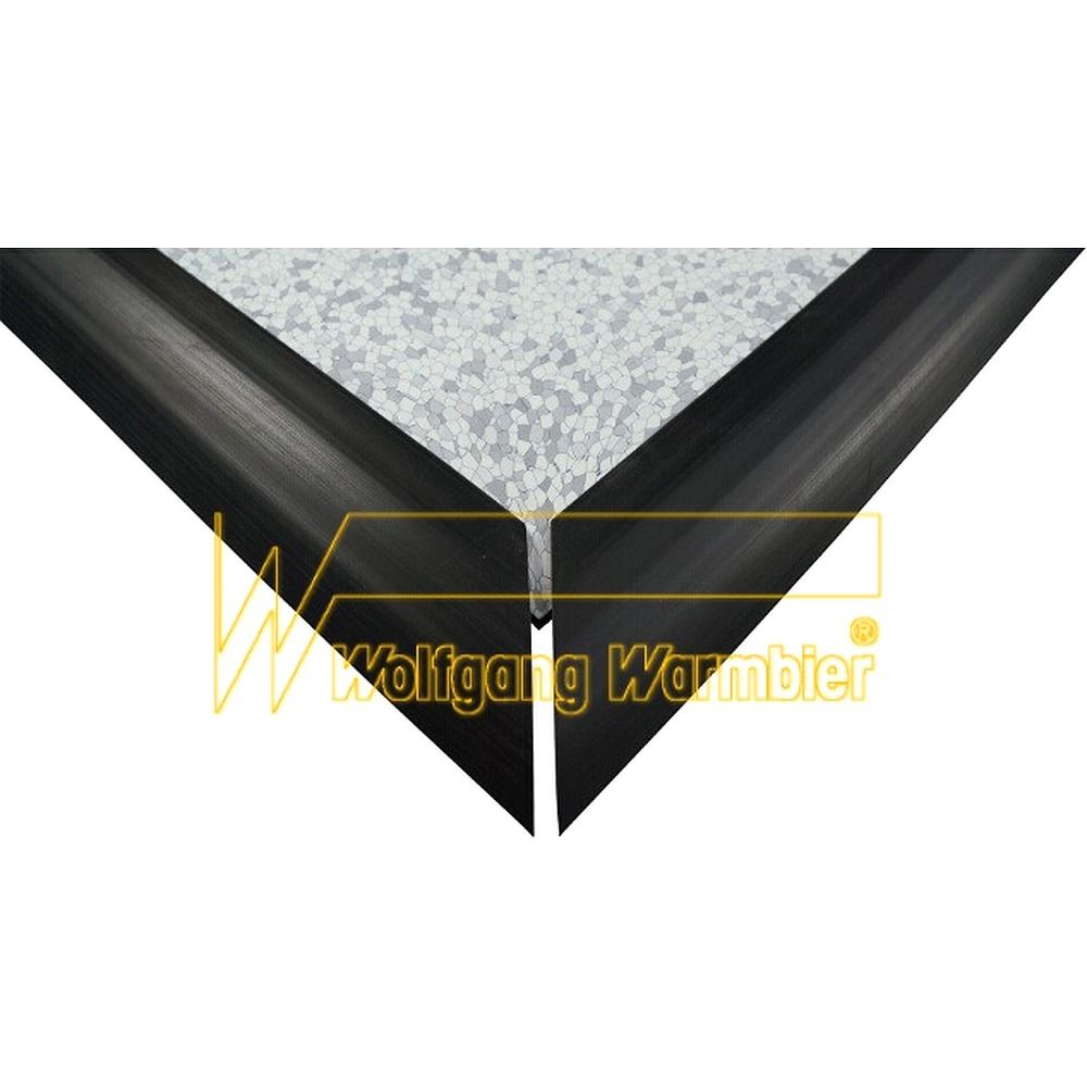 Warmbier 1310.PF.701.RES. Rampeneckverbindung für Bodenfliesen ECOSTAT-CF Puzzle-Klicksystem, 711x65 mm