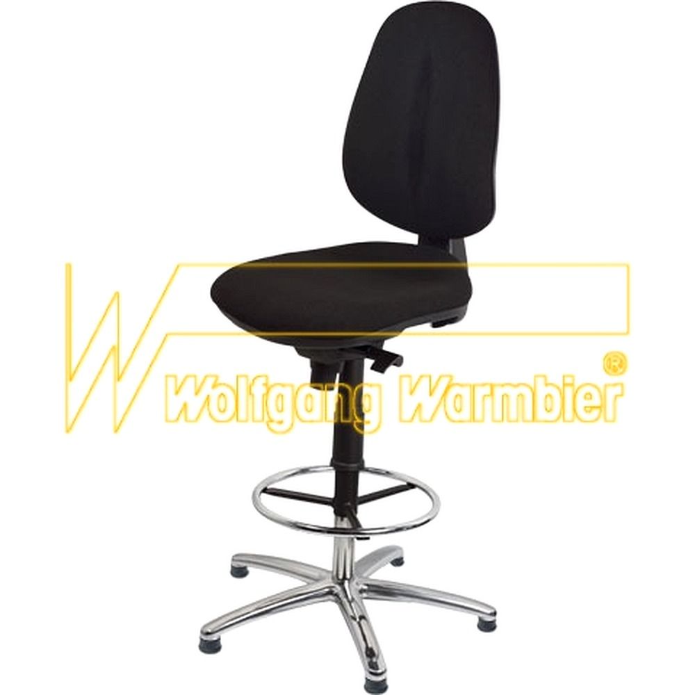 Warmbier 1710.ESP.S. ESD-Arbeitsstuhl ECONOMY/schw.
