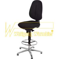 Warmbier 1710.ESP.S. ESD-Arbeitsstuhl ECONOMY/schw.