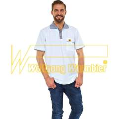 Warmbier 2623.P.5XL. ESD-Poloshirt, 5XL, weiß