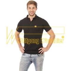 Warmbier 2629.P.S. Warmbier Polo-Shirt, ESD, S, schwarz