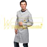 Warmbier 2640.AM160.M. ESD Arbeitsmantel, M, grau