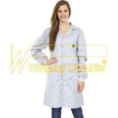 Warmbier 2645.AM160.C.L. ESD Arbeitsmantel, L, grau