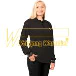 Warmbier 2649.P.XS. Warmbier ESD-Langarm-Polo-Shirt, Größe XS, schwarz