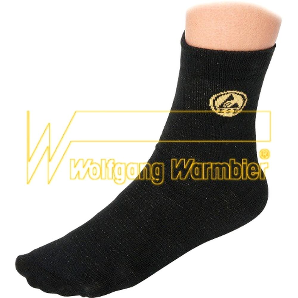 Warmbier 2720.8140.S. ESD-Socken, schwarz Schuhgröße 36-38