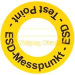 Warmbier 2822.1.MP.DE. Bodenmarkierungsaufkleber ESD-Messpunkt