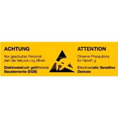 Warmbier 2850.26105.DE. Самоклеющиеся предупреждающие упаковочные этикетки