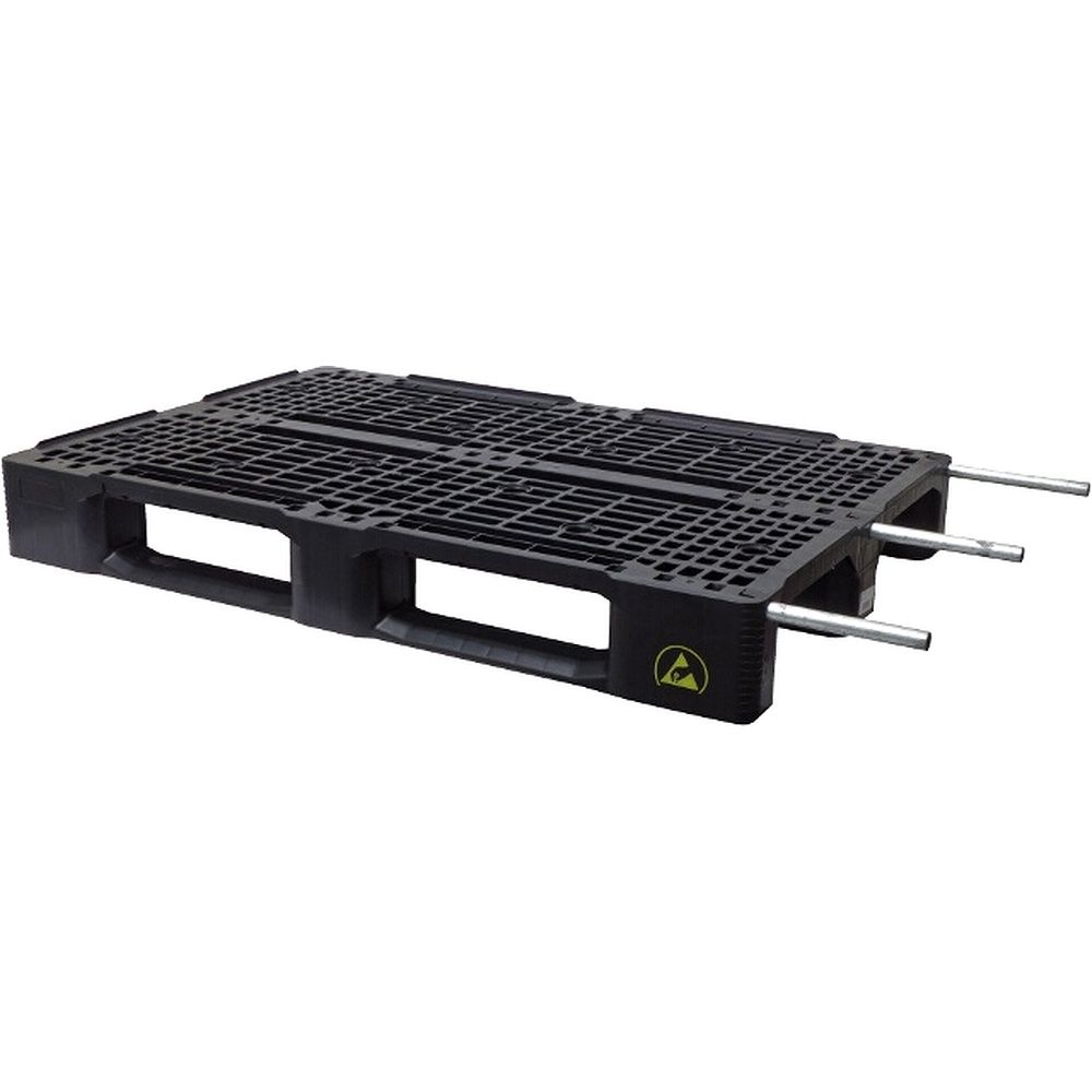 Warmbier 5395.800. ESD-Transportpalette 1200 x 800 x 150 mm