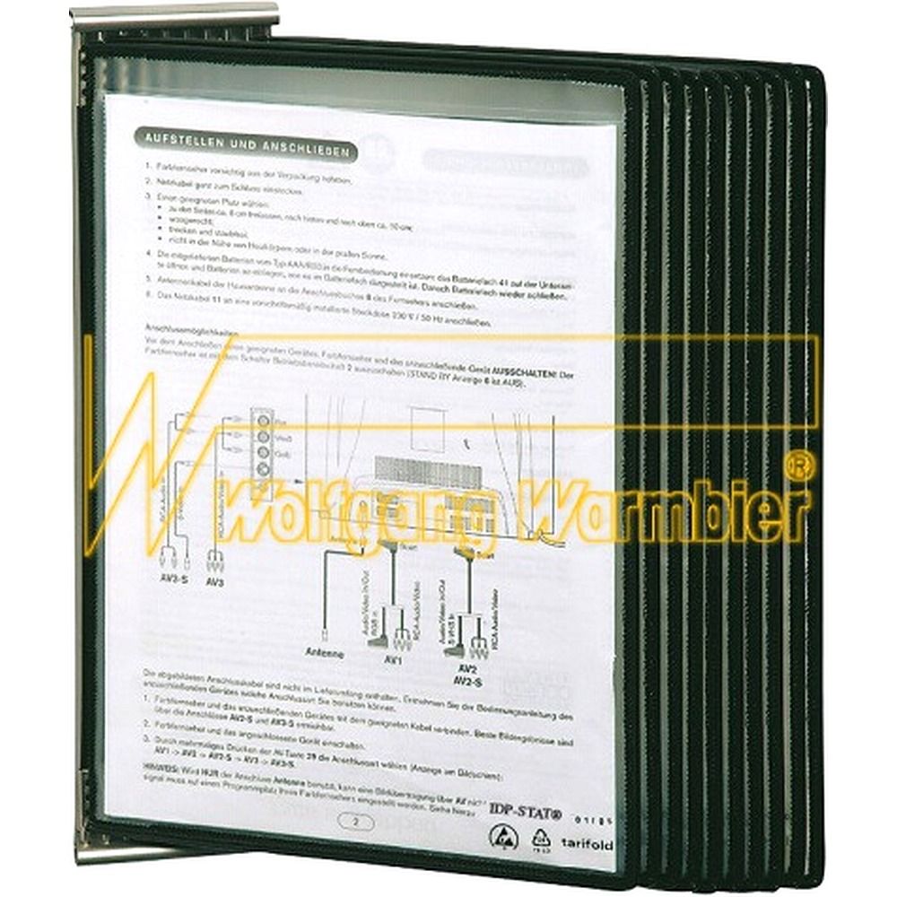 Warmbier 5600.100. Держатель для бумаг IDP-STAT