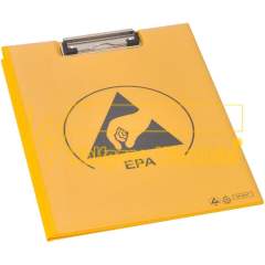 Warmbier 5710.CB.Y. Планшет с обложкой и зажимом для бумаг формата А4 (размеры: 245 x 315 мм / цвет: жёлтый)