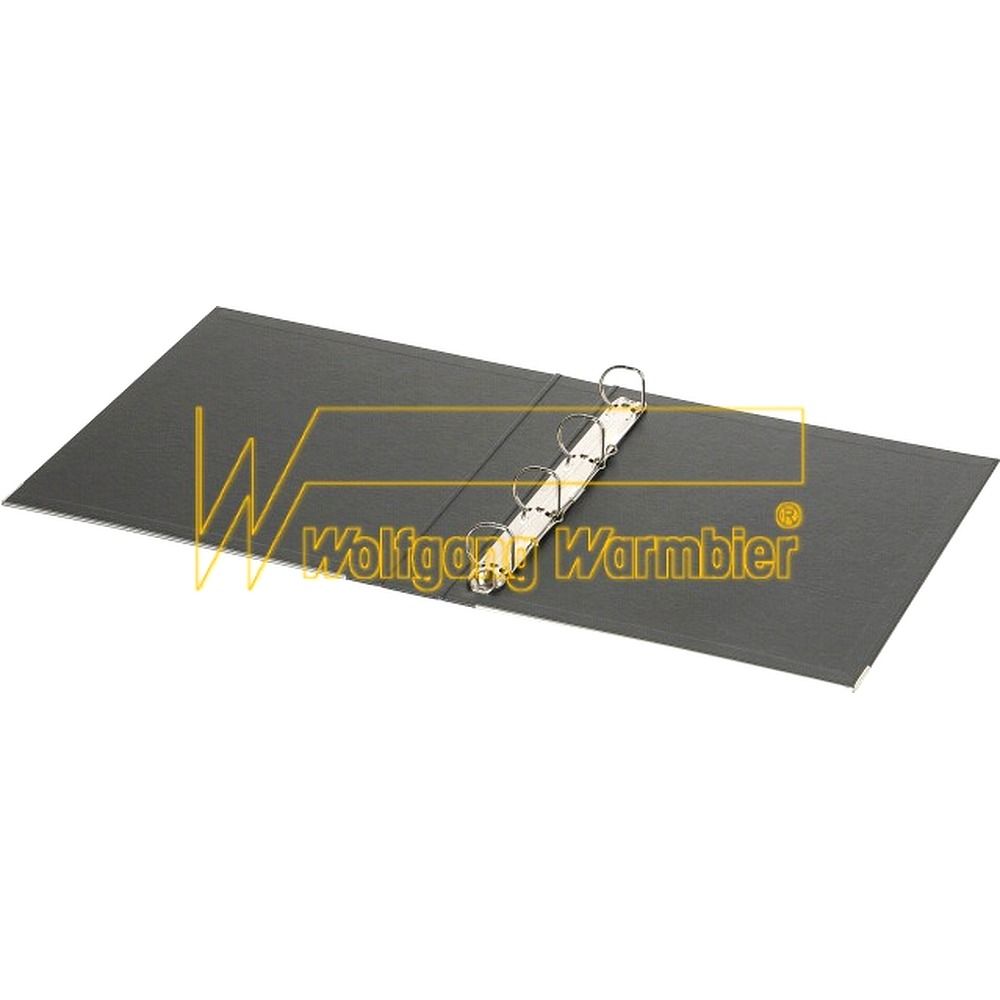 Warmbier 5800.846. Скоросшиватель с металлическими кольцами