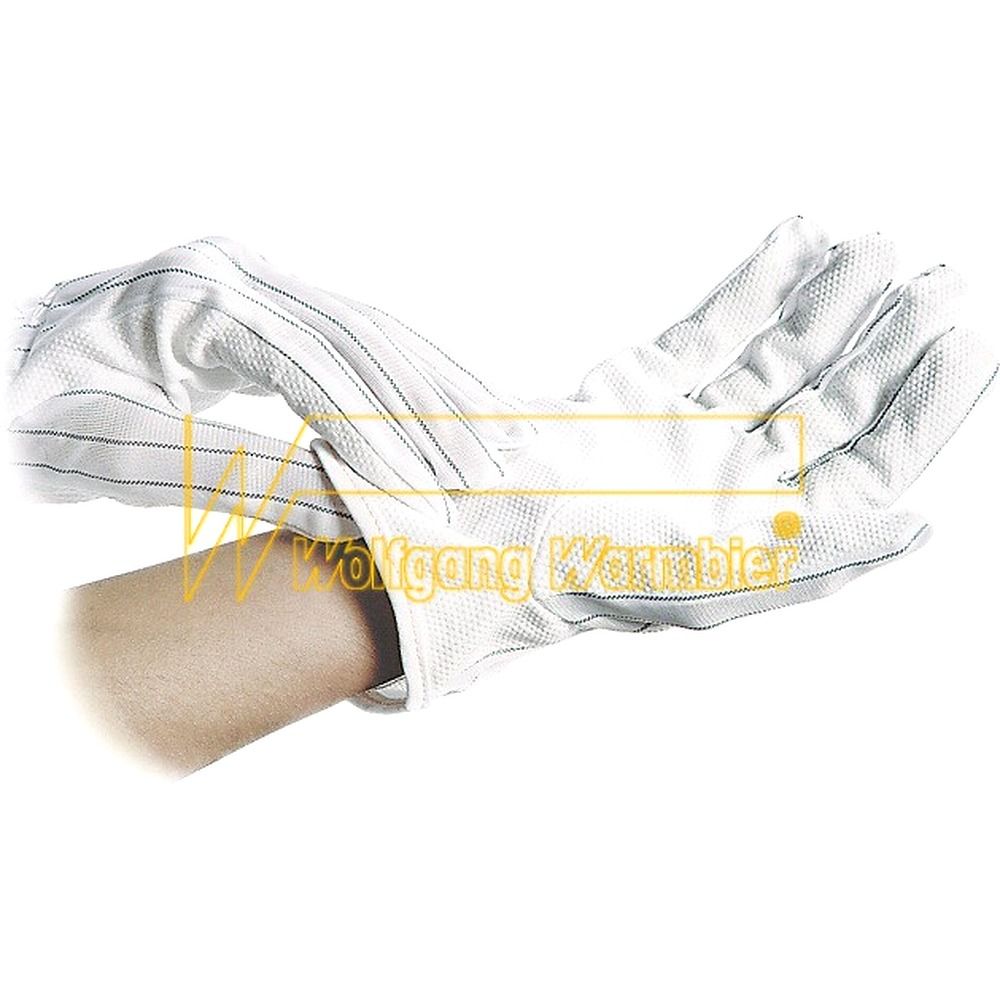 Warmbier 8745.0401.XL. NÜRNBERG-XL - ESD Handschuhe weiß/grau, Größe XL